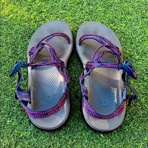 Chaco Women’s Z Cloud X2 Sandal Navy Blue & Pink